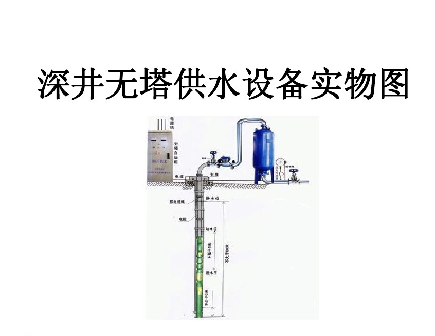 洛阳老城区井泵无塔式供水设备